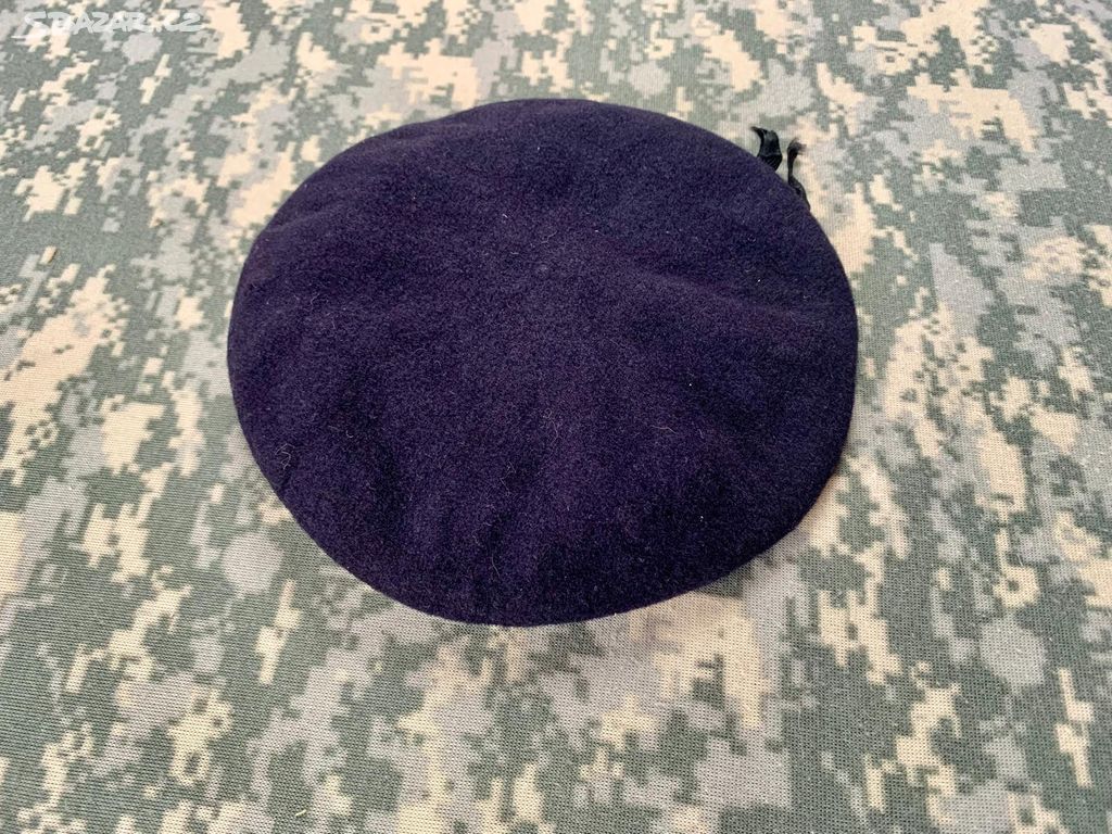 Baret Britský originál, nový, vel.56cm,Tmavě modrý