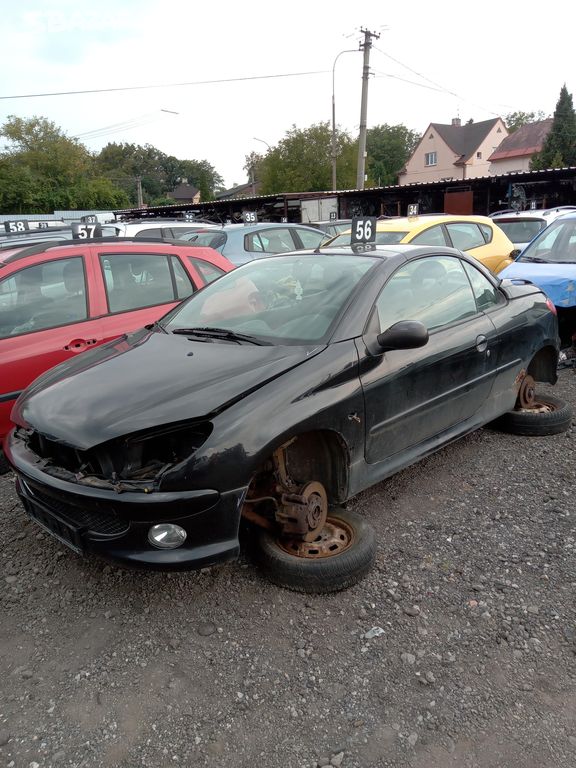 Peugeot 206 CC model r.v. 00-08, 1.6i 16V 80kW