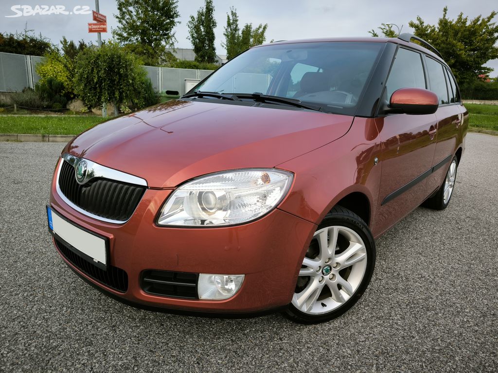 ŠKODA FABIA II COMBI 1.6 16V 77kw, PĚKNÝ STAV