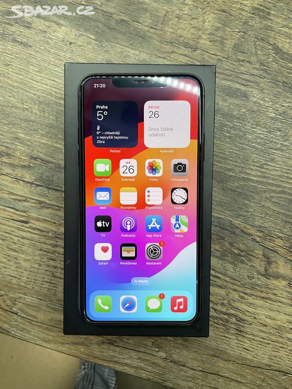 iPhone 11 pro max 64 Gb černý - jako nový, záruka