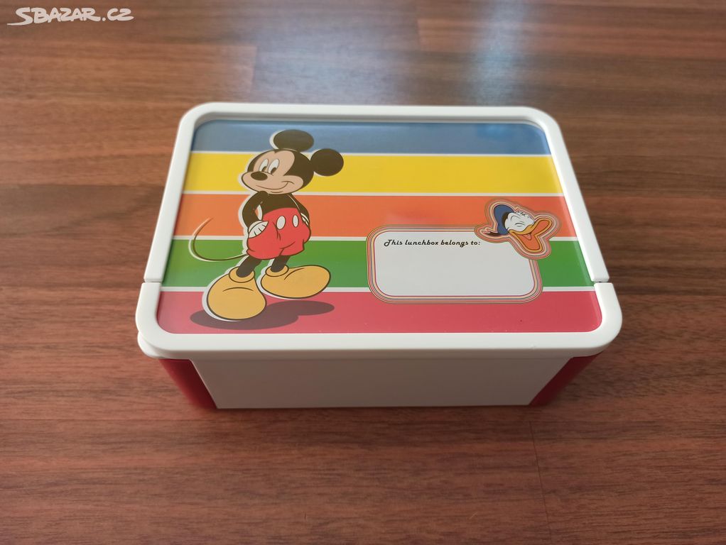 Svačinový box Mickey - Nový