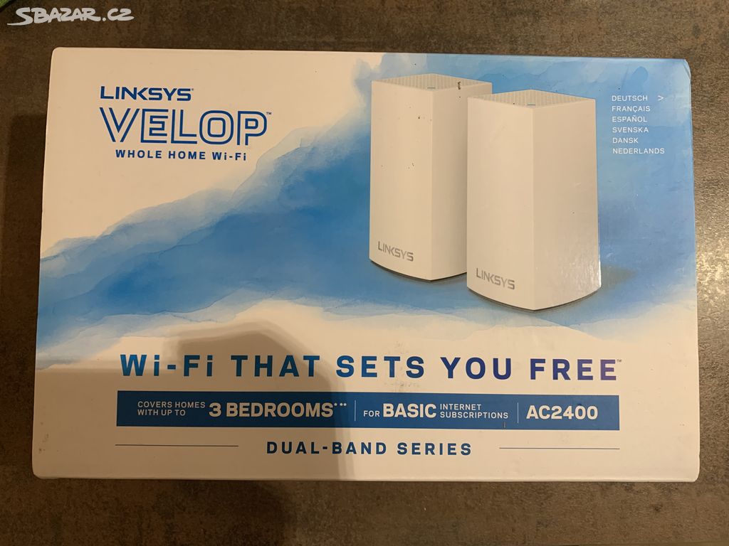 Wi-Fi síťový systém Dual - LINKSYS VELOP