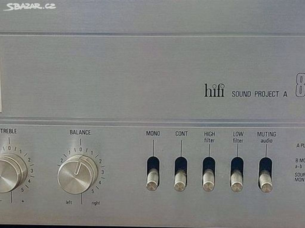 HIFI ZESILOVAĆ PHILIPS SOUND PROJECT A 8000.