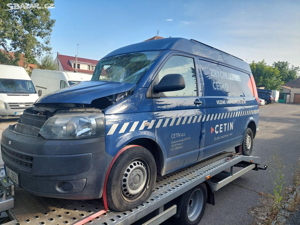 Díly Volkswagen Transporter T5 2.0 TDI 103kw 4x4