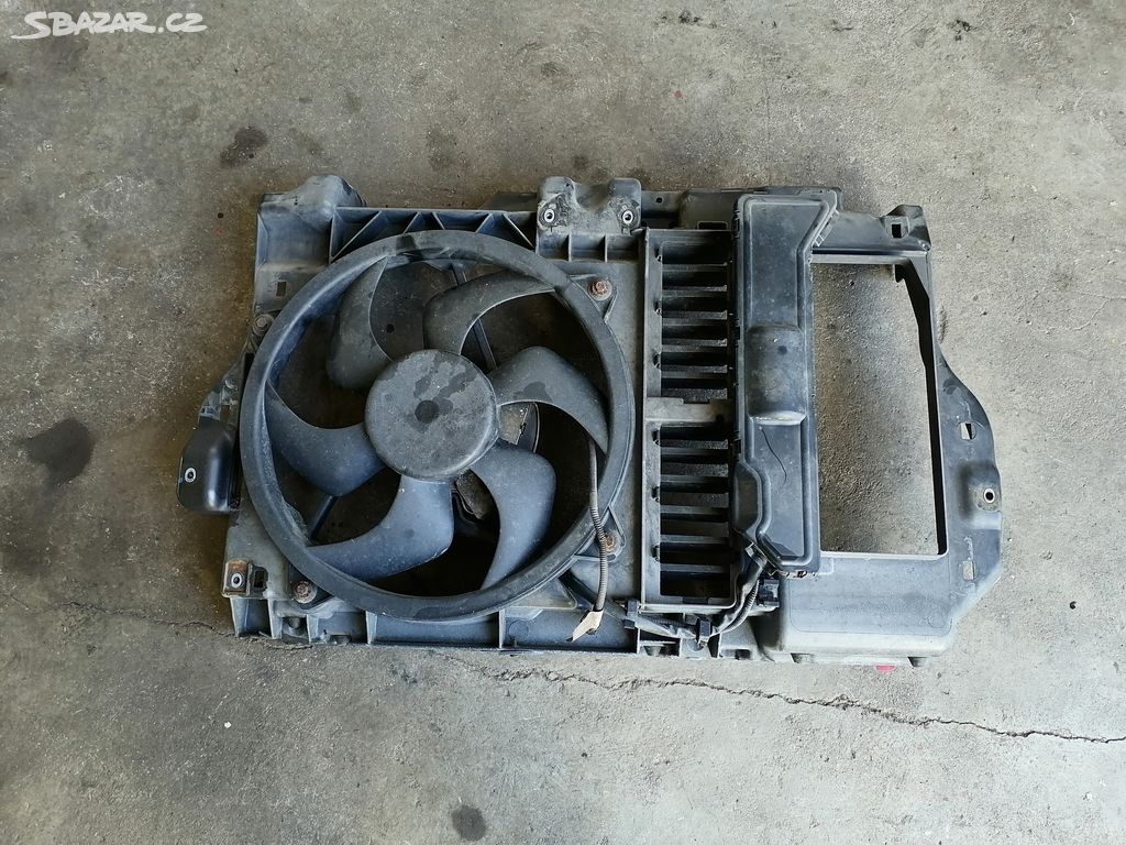 Sahara ventilátor chladiče Peugeot 407 2.0 HDI RHR