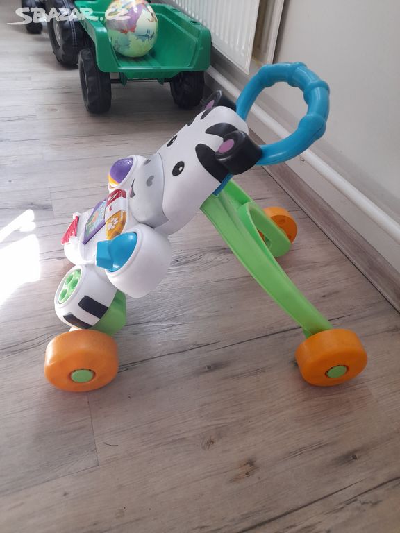 Chodítko Fisher Price zebra