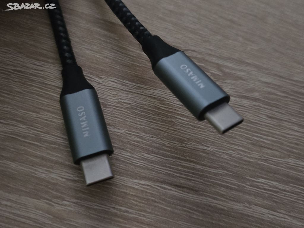 USB-C 3.0 kabel s rychlým nabíjením i přenosem dat