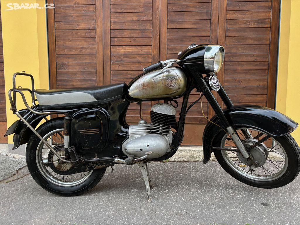 ČZ JAWA 175 typ 450 rok 1961 s TP a STK na 4 roky