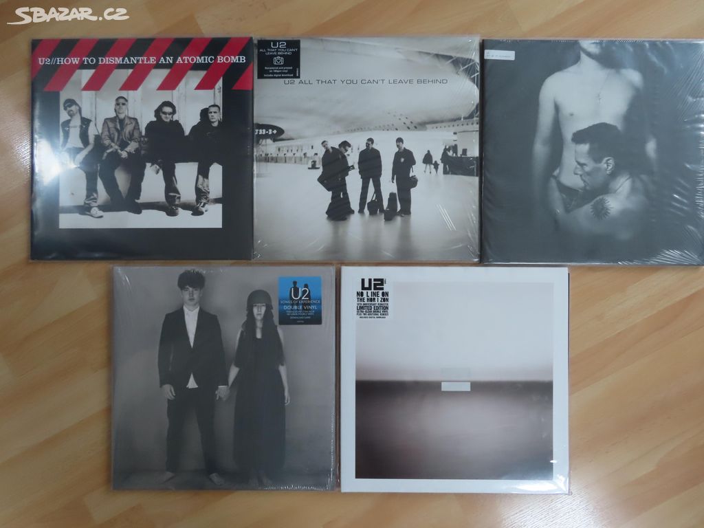 U2 - nove 1 vinyl -2vinyl zabalené /depeche mode /