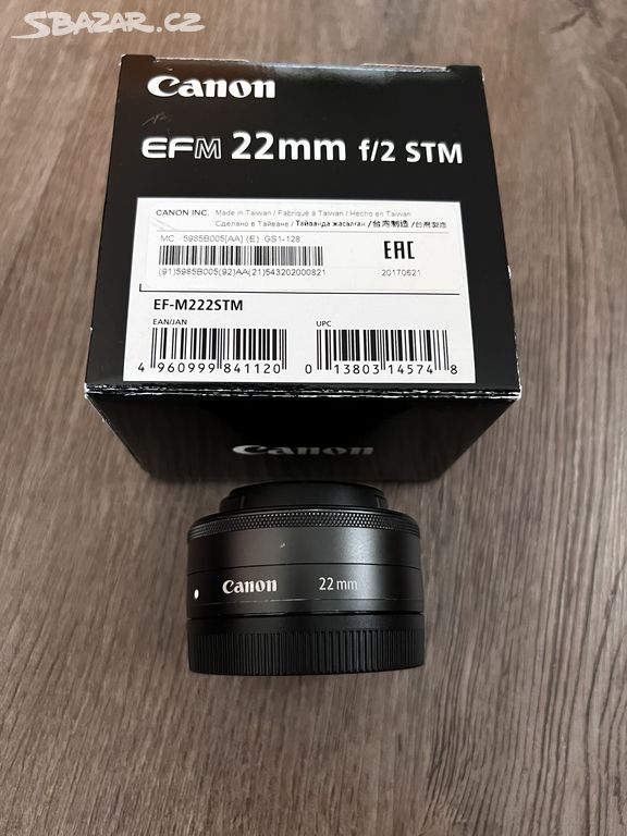 Canon EF-M 22mm f/2 STM