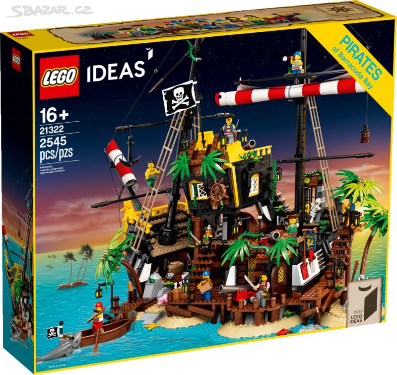 LEGO Ideas 21322 Pirates of Barracuda Bay /NOVÉ/