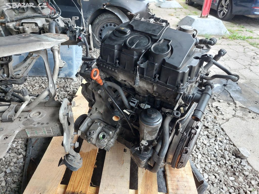 Motor 1.9 tdi, 77 kW BLS na díly - vačka, tandem