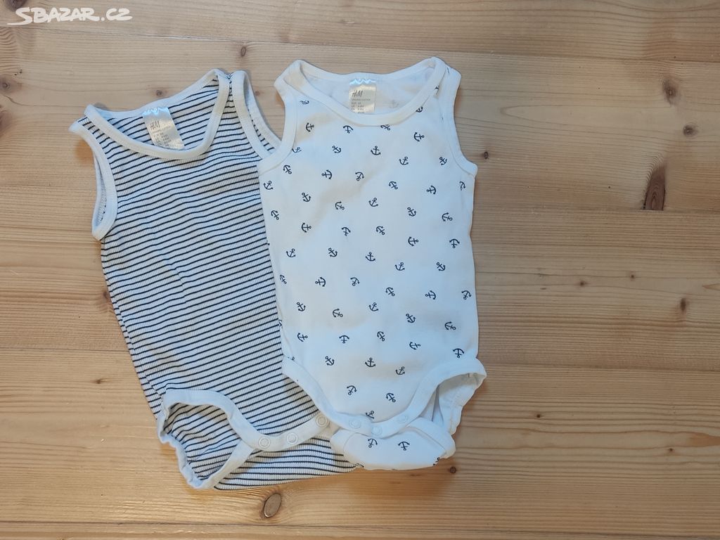 2x body H&M vel. 68