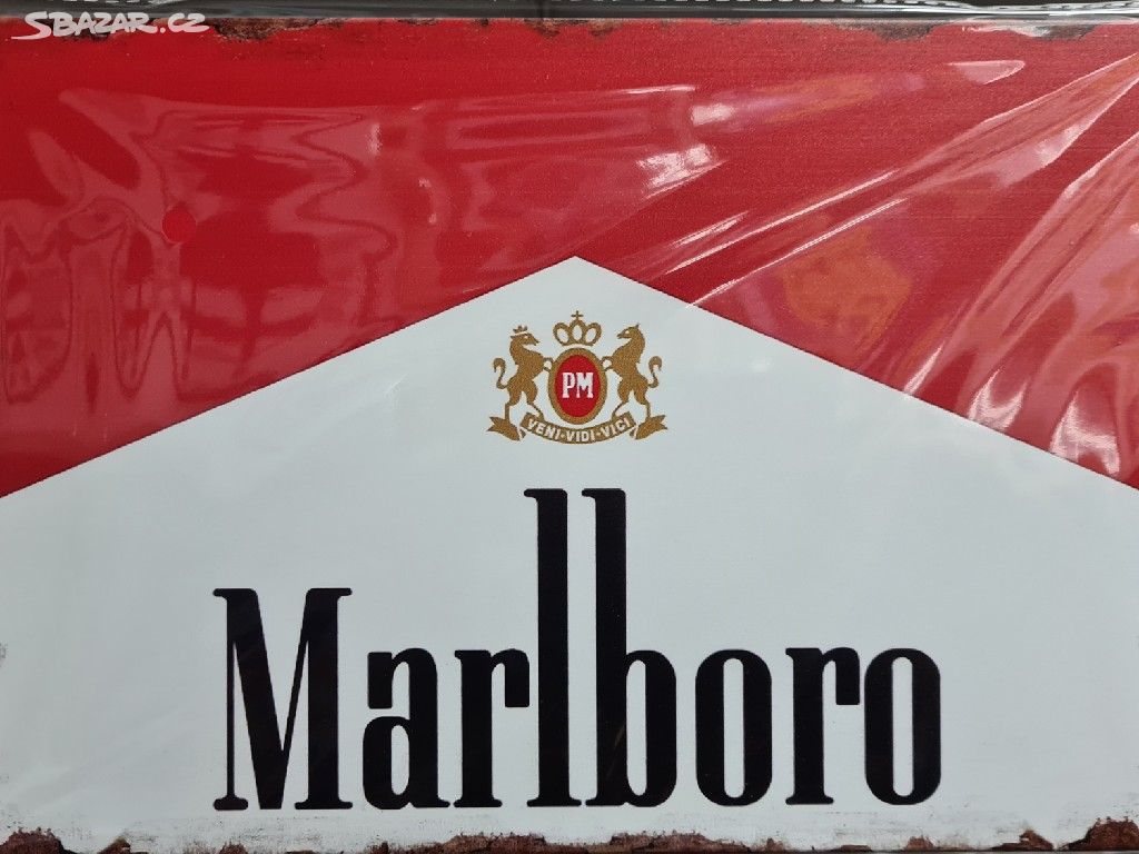 Plechová cedule MARLBORO VVV