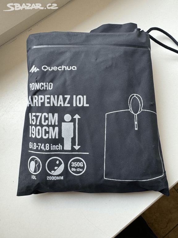 Pláštěnka/pončo QUECHUA Arpenaz 10L