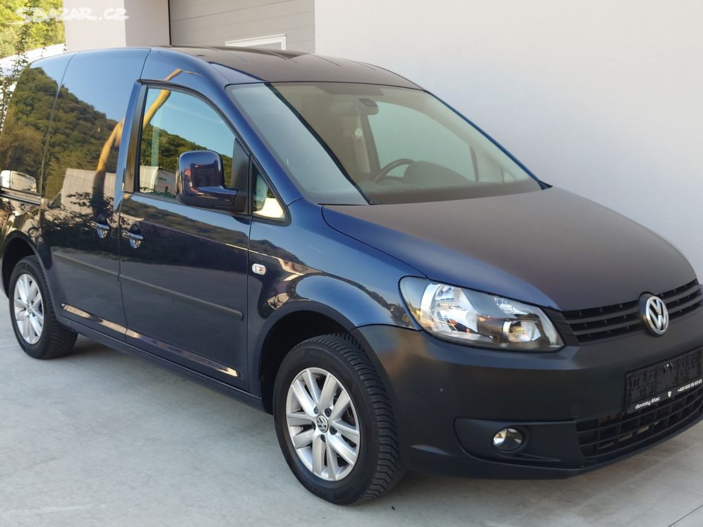 Volkswagen Caddy 1,6 TDi 55 kW 2014, klimatizace