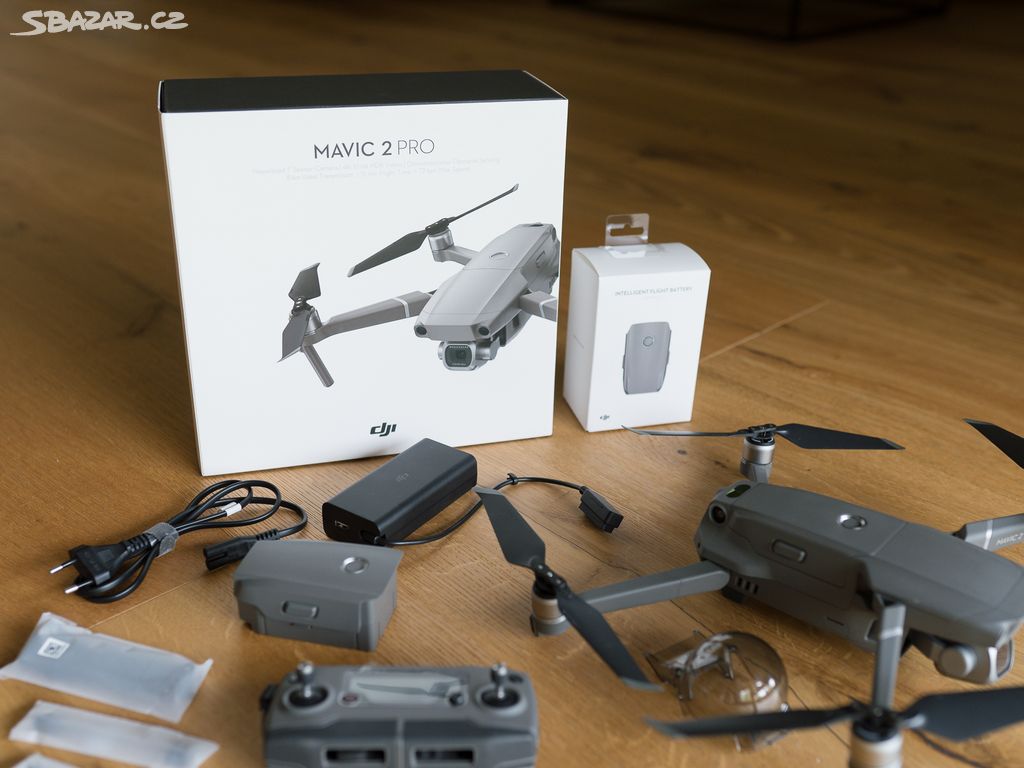 Dron DJI Mavic 2 Pro + baterie - jako nový