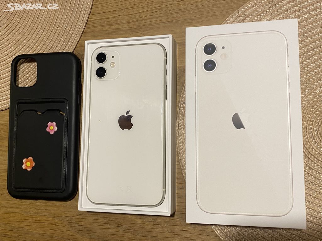 iPhone 11 64GB bily, top stav