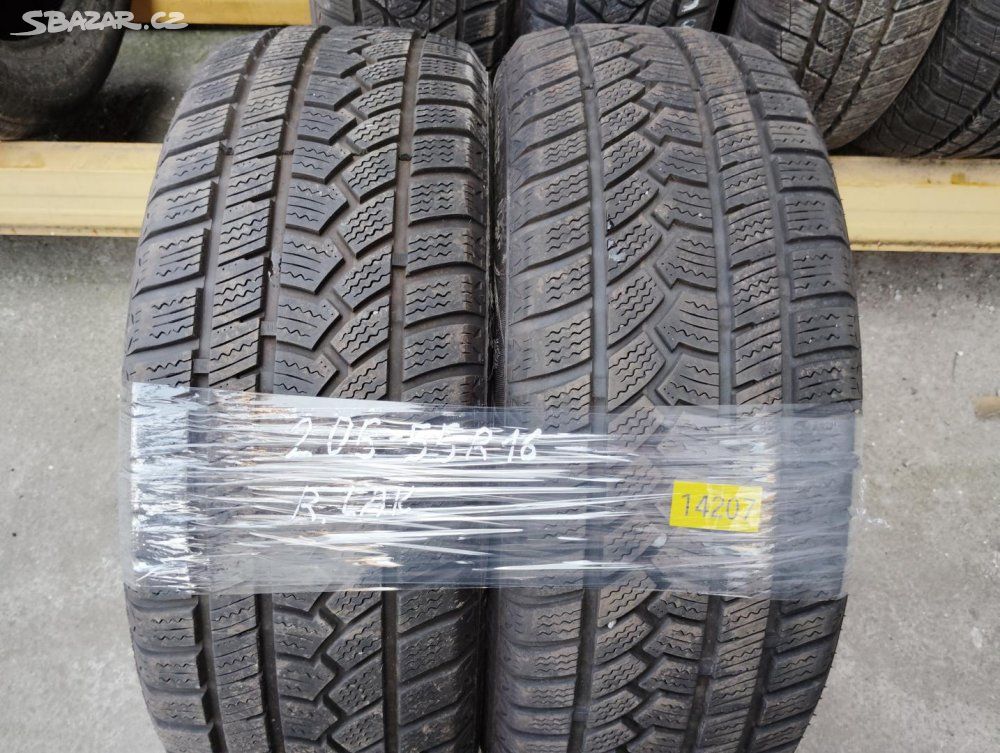 2 KS ZIMNÍ PNEUMATIKA GOLDLINE 205/55 R16 91H