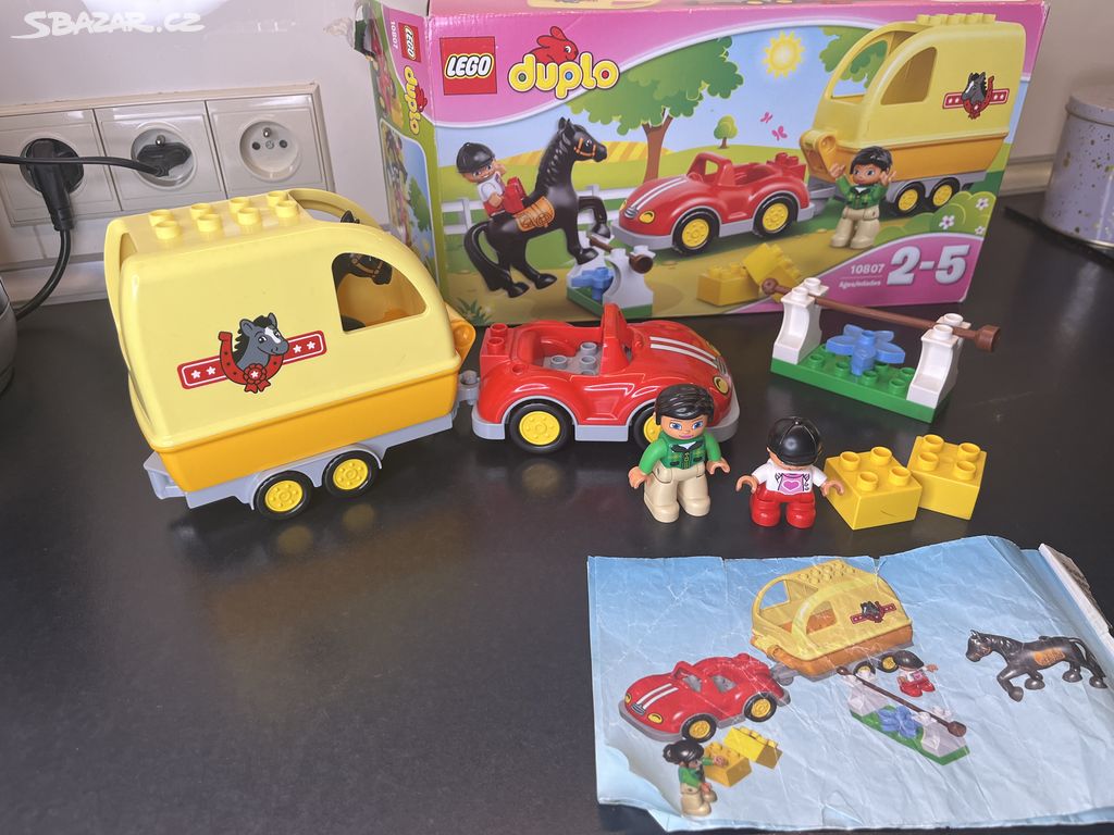 Lego duplo 10807 Přívěs pro koně