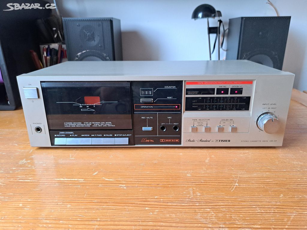 Tape deck Fisher CR 37