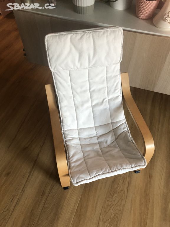 Dětské křesílko Ikea s polstrem