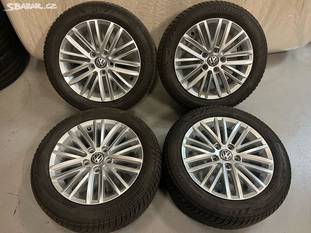 205/55R16 alu kola VW GOLF VII 6,5x16 5x112 ET46