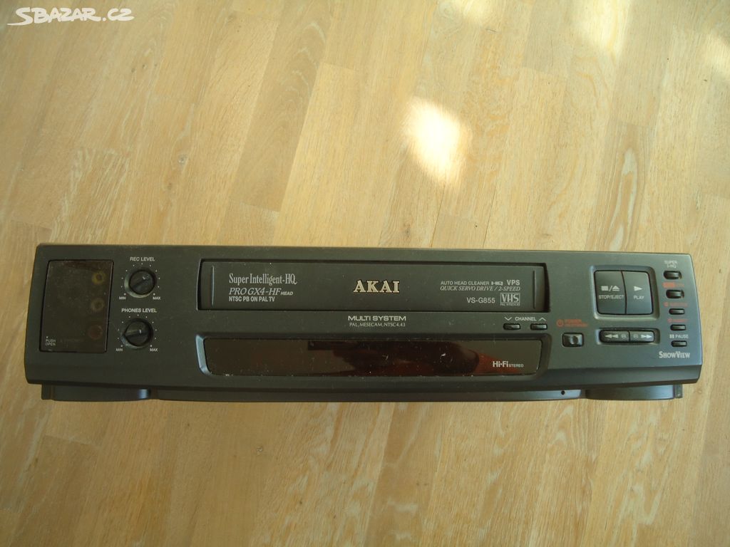 AKAI - videorecorder funkční HiFi Stereo