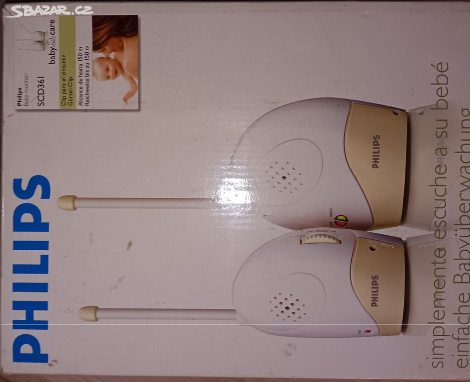 Dětské chůvičky Philips SCD361