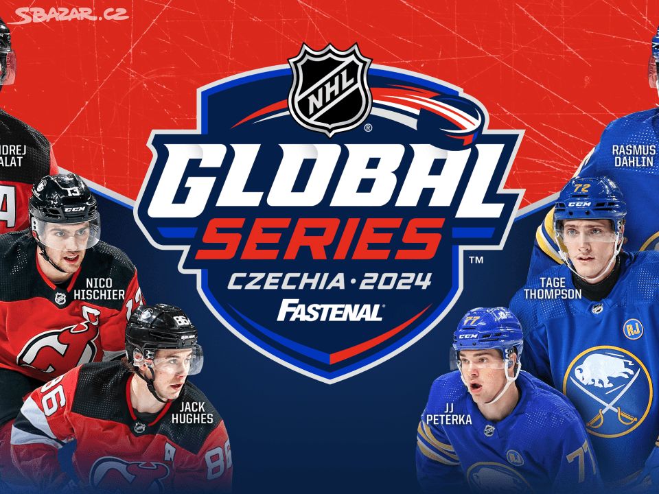 NHL GLOBAL SERIES. 2ks DIAMOND vstupenky