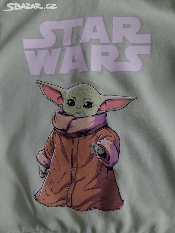 Tepláková souprava H&M - Baby Yoda, vel. 110/116