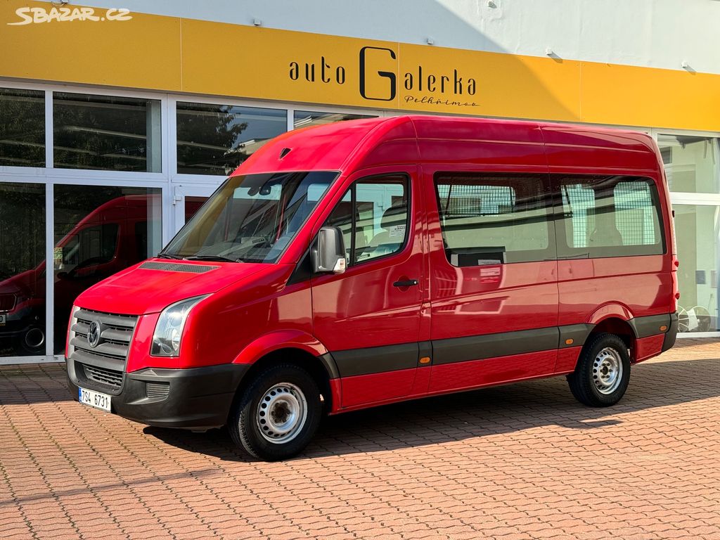 Volkswagen Crafter, 6 míst, ČR, 1.maj.