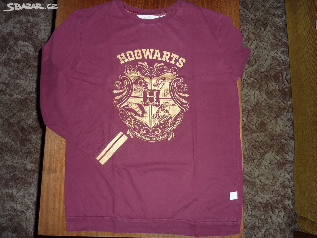 H&M-Vrchní díl pyžama Harry-Potter- slečna 14 Let