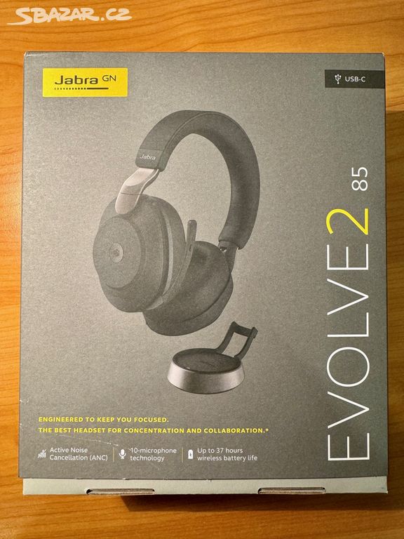 Sluchátka Jabra Evolve2 85