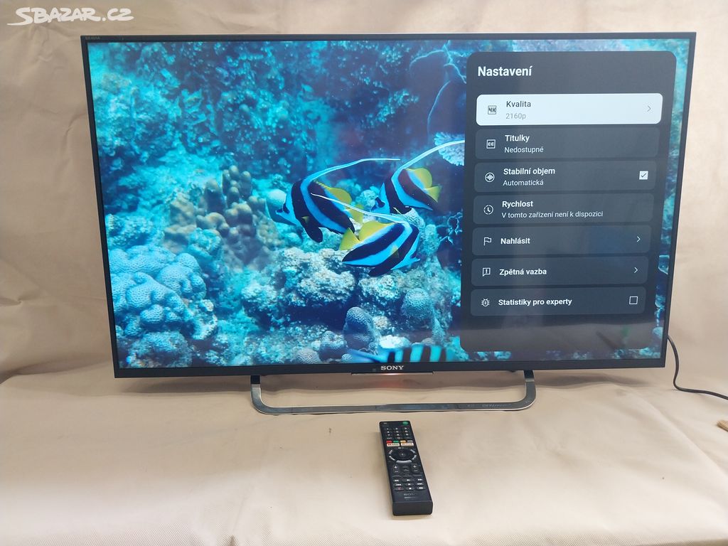 Prodám Televizi zn Sony.Smart 43inch