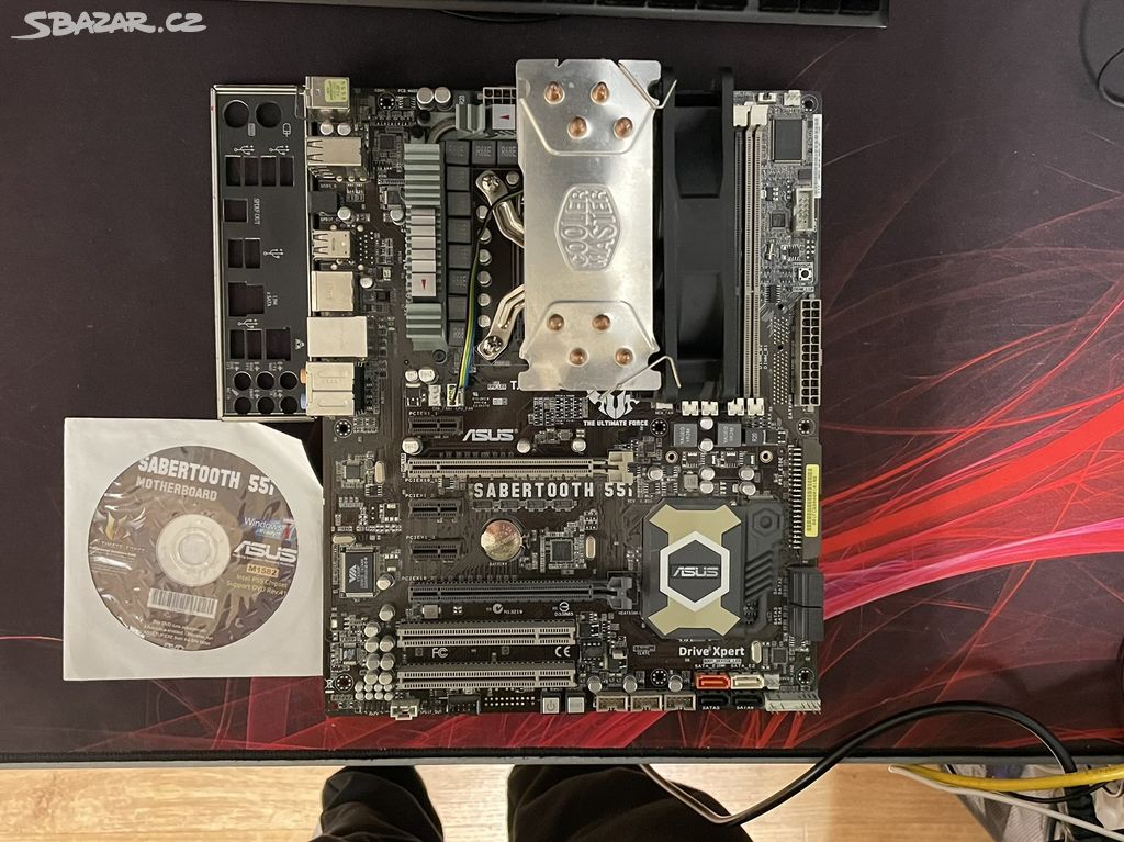 ASUS SABERTOOTH 55i + i7-870 (4C/8T) 3,6GHz