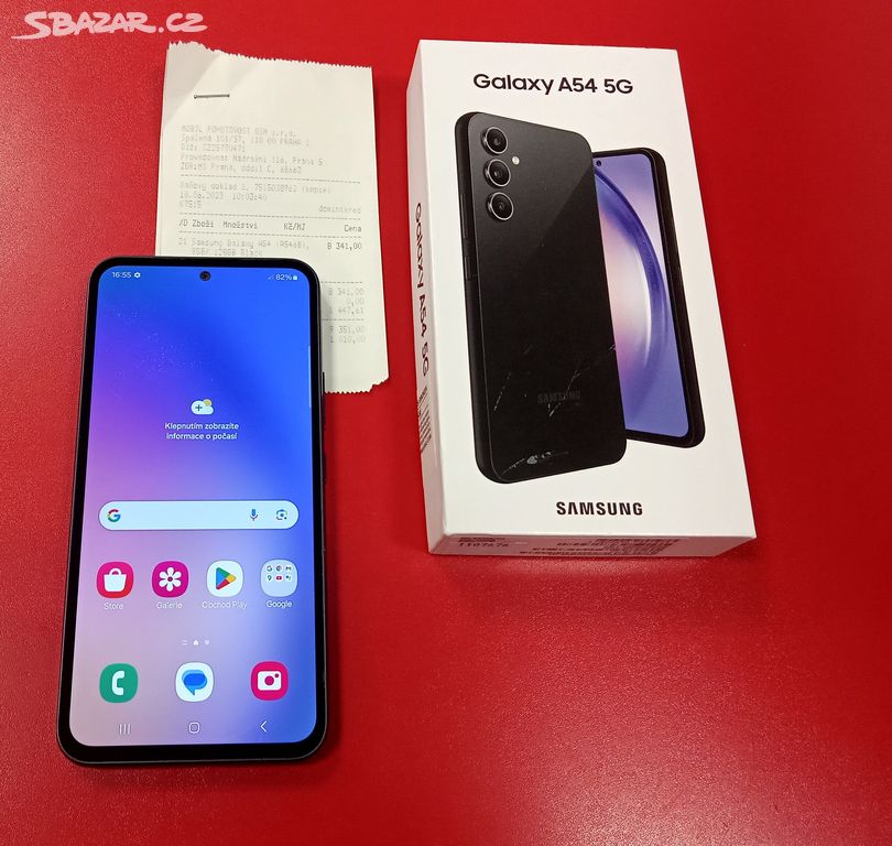 Samsung Galaxy A54 5G 8GB/128GB záruka 6/2025