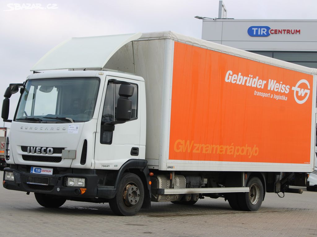 Iveco EUROCARGO 75E21, HYDRAULICKÉ ČELO, EURO 6