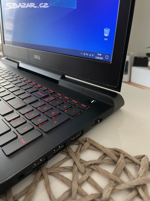 Prodám herní notebook Dell Inspiron 15 Gaming 7567