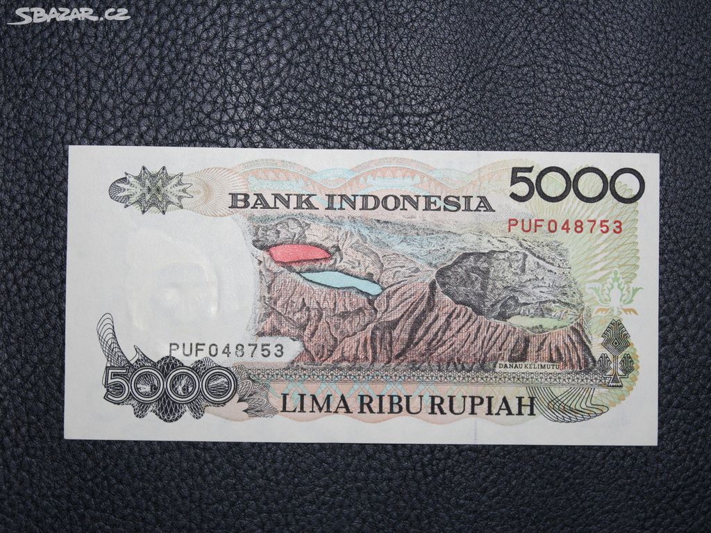 Indonésie 5000 Rupií 1992