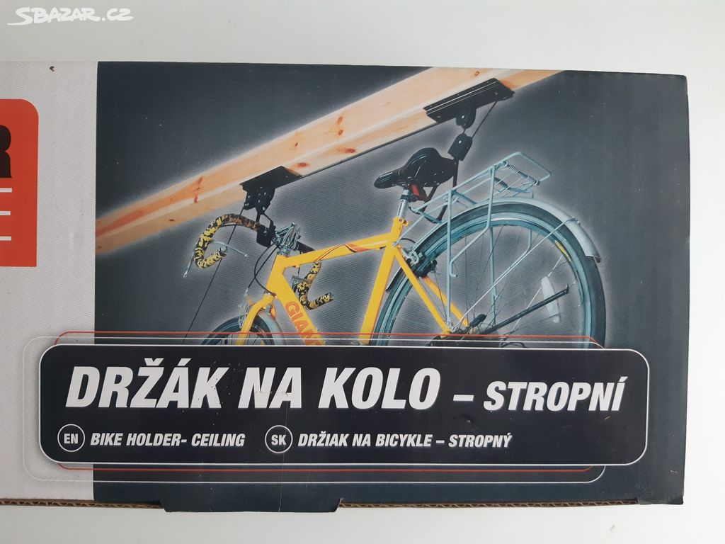 držák na kolo stropní kladkový