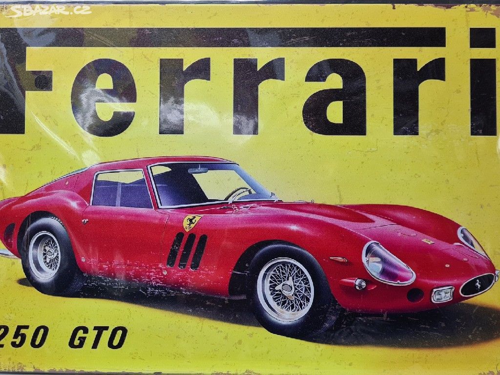 Plechová cedule FERRARI GT250