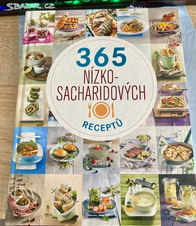 365 nízkosacharidových receptů Nizkosacharidových