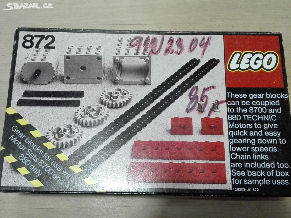 LEGO - technik - 872 - pro sběratele