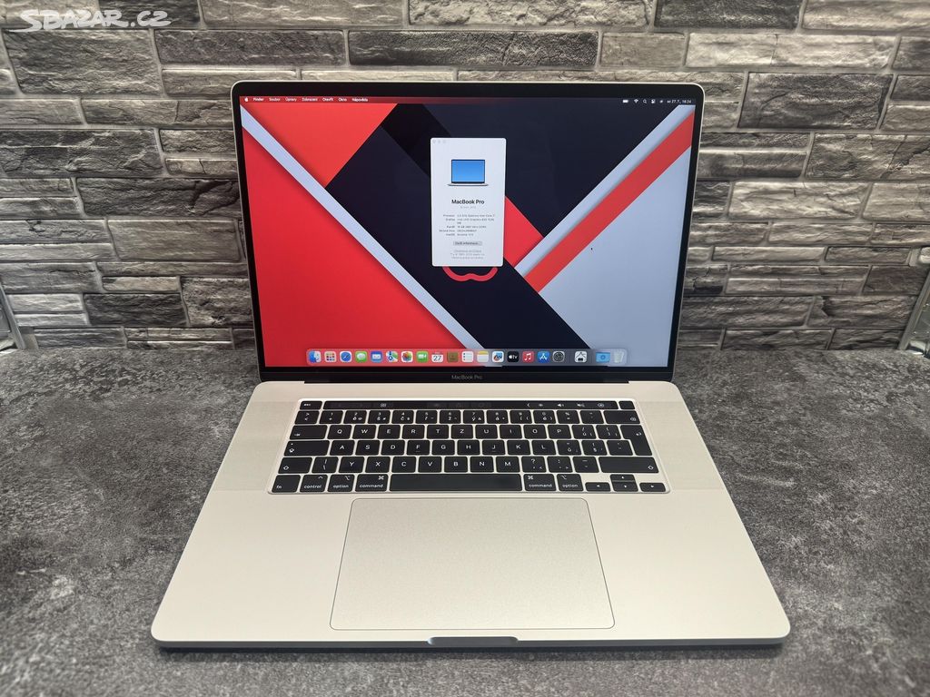 MacBook Pro 16" 2019 i7 / 16GB / 500GB / Pro 5300M