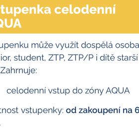 Obrázek k inzerátu: Aqualand MORAVIA Pasohlávky - celodenní vstup