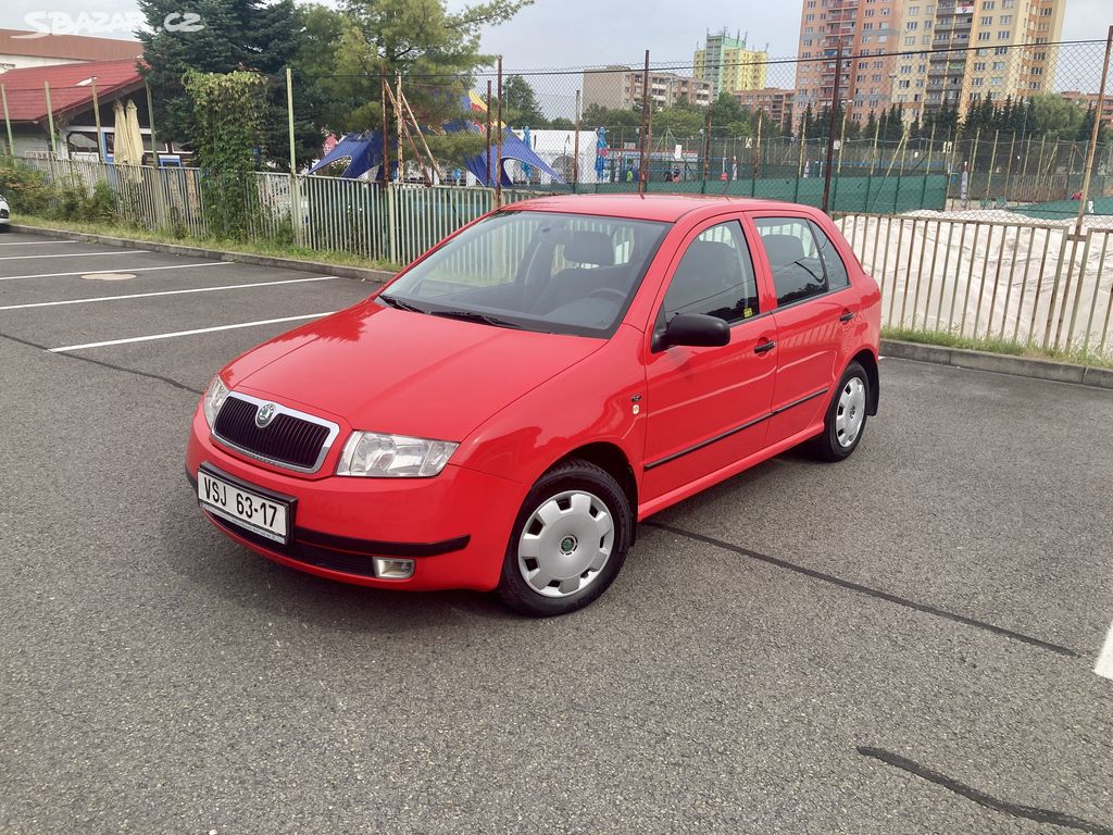 ŠKODA FABIA 1,4 MPi 44kW 1.maj ČR pouze 111000km