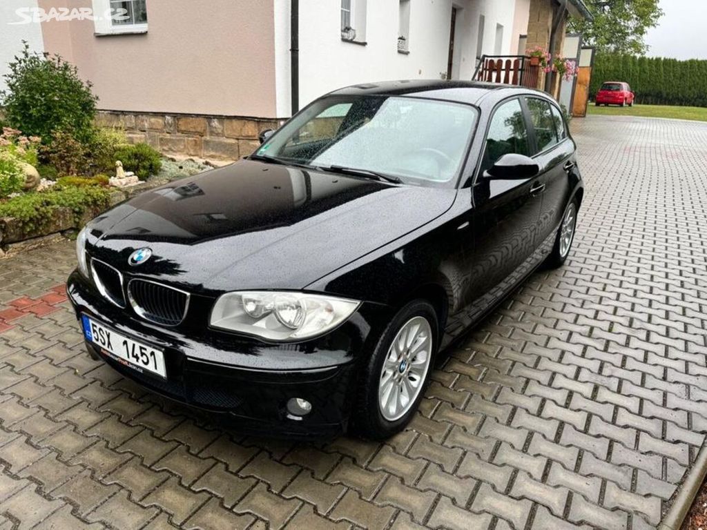 BMW Řada 1 116 i klima pravidelný servis benzín