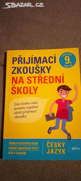 Učebnice k přijímacím zkouškám z českého jaz.pro 9