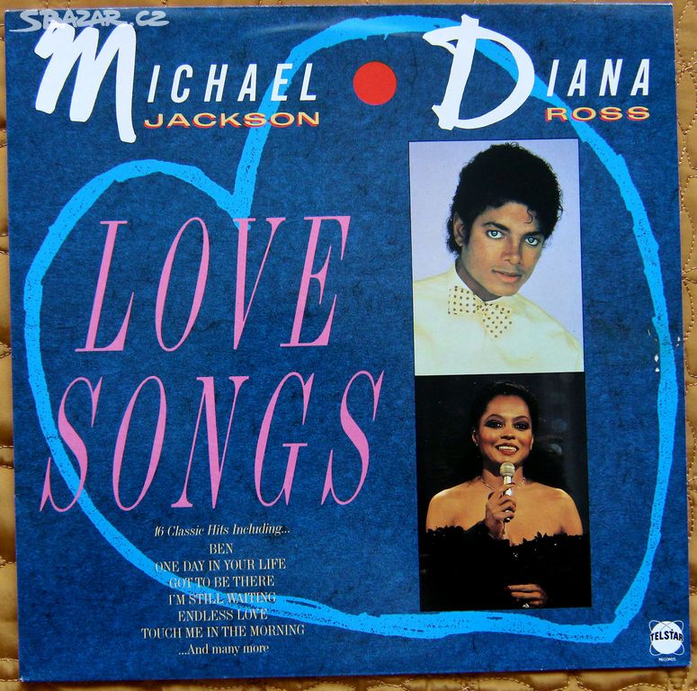 LP deska - Michael Jackson & Diana Ross-Love Songs